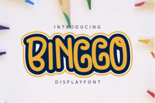 Binggo: A Playful Display Font for Crafters