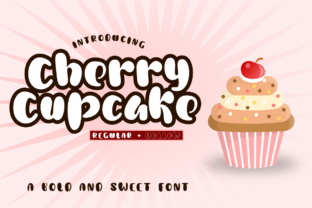 Cherry Cupcake Font: A Sweet Display Typeface for Web