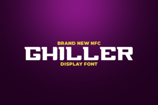 Chiller: A Bold Display Font for Makers
