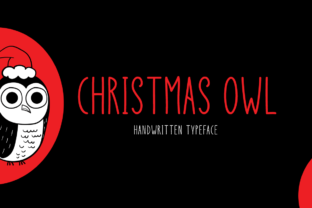 Christmas Owl: A Refined Display Font for Editorial Design
