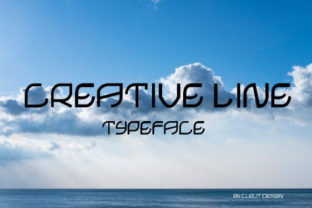 Creative Line: A Bold Display Font for Branding