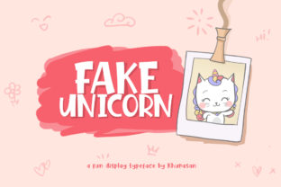 Fake Unicorn: A Bold Display Font for Web Design
