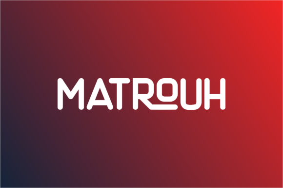 Matrouh: A Bold Display Font for Modern Brands
