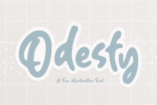 Odesty: A Natural Display Font for Web Design