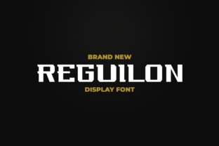 Reguilon: A Modern Display Font for Editorial Design