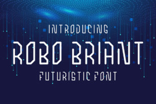 Robo Briant: A Futuristic Display Font for Modern Web Design