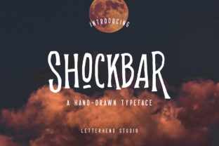 Shockbar: A Bold Display Font for Modern Web Design