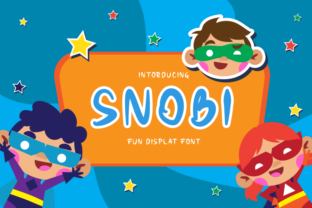 Snobi: A Bold Display Font for Modern Campaigns
