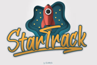 Star Track Font: A Versatile Display Typeface for Crafters