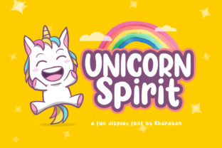 Unicorn Spirit: A Playful Display Font for Web Design